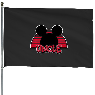 Discover Disney Mickey Mouse Uncle House Flags