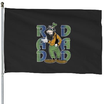 Discover Disney Goofy Rad Dad House Flags