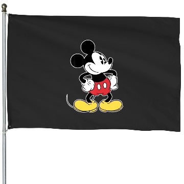 Discover Disney Classic Mickey Mouse House Flags