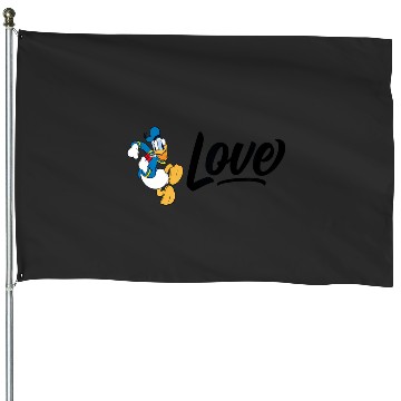 Discover Disney Love Donald Duck House Flags