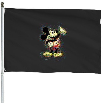 Discover disney mickey mouse scribble House Flags