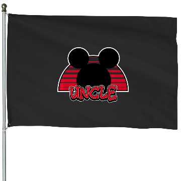 Discover disney mickey mouse uncle premium House Flags