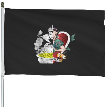 Discover Disney Snow White Evil Queen Split Portrait Tank Top House Flags