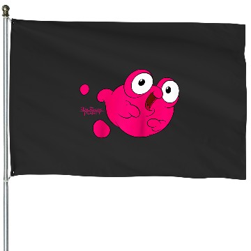 Discover Disney Treasure Planet Morph Pink Blob Raglan Baseball Tee House Flags