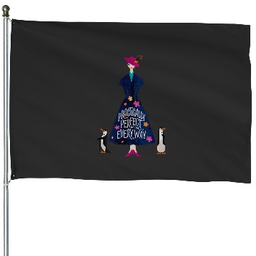 Discover Disney Mary Poppins Practically Perfect House Flags