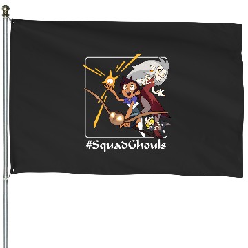 Discover Disney Channel The Owl House Squadghouls House Flags