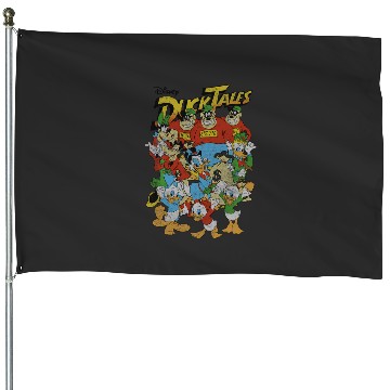 Discover Disney Ducktales Classic Group Shot House Flags