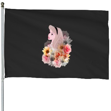 Discover Disney Princess Aurora Sleeping Beauty Floral House Flags
