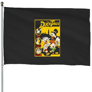 Discover Disney DuckTales Comic Book Cover House Flags