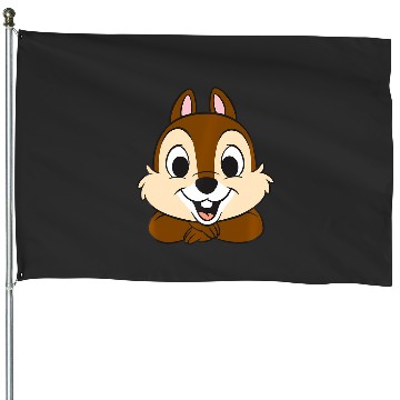 Discover Disney Chip Single House Flags