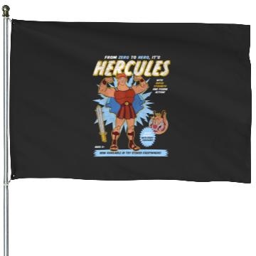 Discover Vintage Hercules  House Flags, Disney Hercules Megara