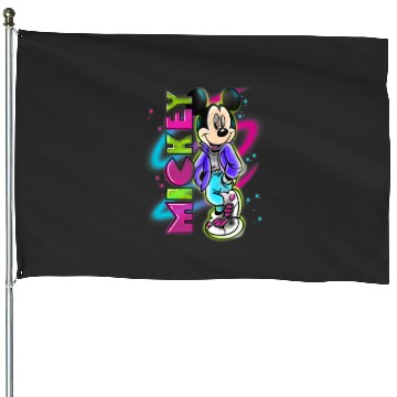 Discover Disney Mickey Mouse Airbrush House Flags