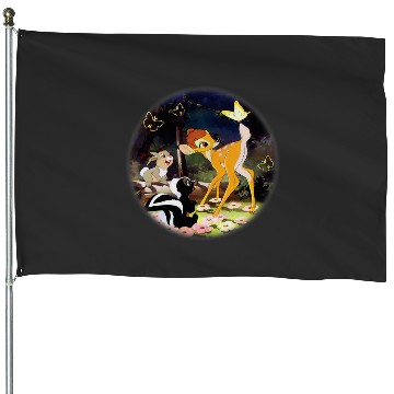 Discover disney bambi circle House Flags