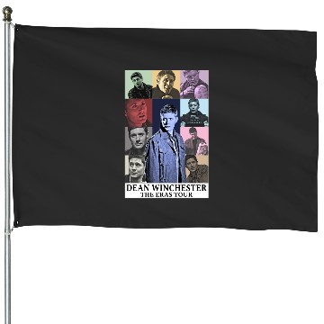 Discover Dean Winchester Eras Tour Essential House Flags