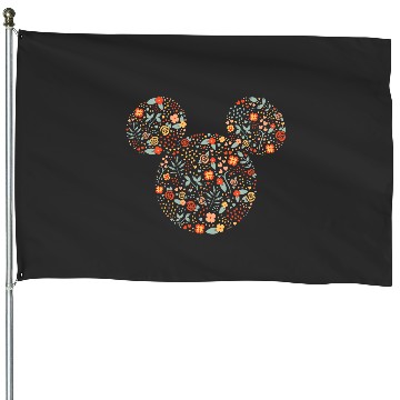 Discover Disney Mickey Mouse Spring Head Icon Springtime House Flags