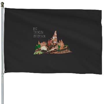 Discover Disneyland Paris Big Thunder Mountain House Flags