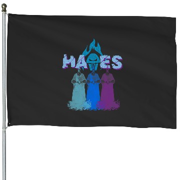 Discover Disney Villains Hades Multicolor Evil Shot Distressed House Flags