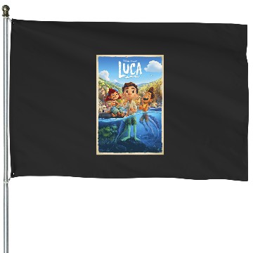 Discover disney Pixars luca movie House Flags
