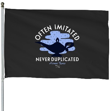 Discover Disney Aladdin Genie Often Imitated Never Duplicated House Flags