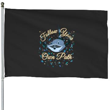 Discover Disney Pocahontas Meeko Follow Your Own Path Text House Flags