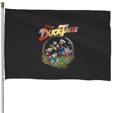 Discover Disney Ducktales Money House Flags