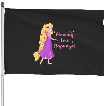 Discover Disney Princess Glowing Like Rapunzel House Flags
