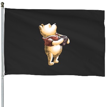 Discover Disney Winnie The Pooh Sketch House Flags