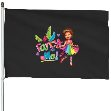 Discover Disney Fancy Nancy Fancy Me House Flags
