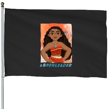 Discover Disney Moana BornLeader House Flags