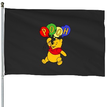 Discover Disneyland Winnie the Pooh House Flags