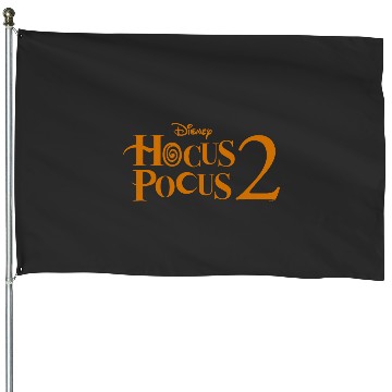 Discover Disneys Hocus Pocus 2 Logo House Flags