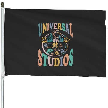Discover Disney Universal Studios House Flags, Vintage Universal Studios House Flags, Universal Trip 2024 House Flags