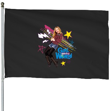 Discover Disney Channel Girl Meets World Maya Hart Character Art House Flags