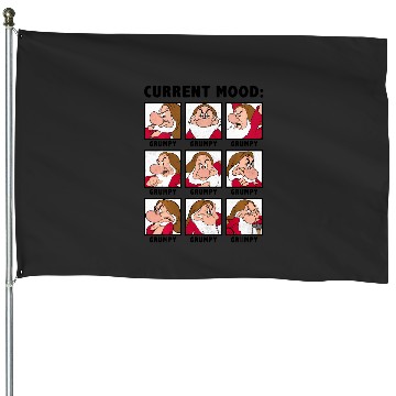 Discover Disney Snow White Current Mood Always Grumpy House Flags