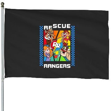 Discover Disney Rescue Rangers House Flags