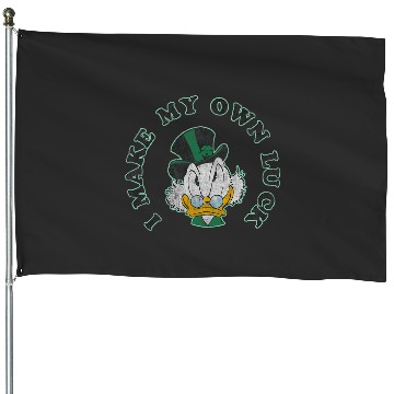 Discover Disneys scrooge mcduck lucky House Flags