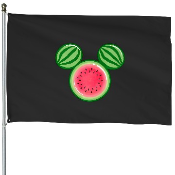 Discover Disneys Mickeys Friends Mickeys Watermelon Ears Premium House Flags