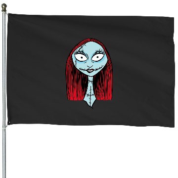 Discover Disney The Nightmare Before Christmas Sally Big Face House Flags