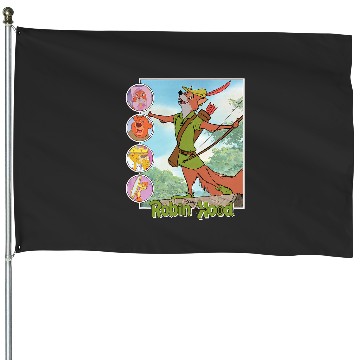 Discover Disneys robin hood Disneys film House Flags