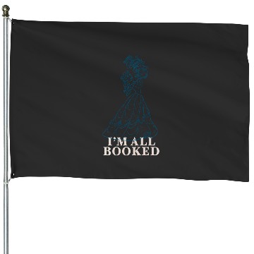 Discover Disney Princess Belle I'M All Booked House Flags
