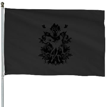 Discover Disneys Bambi Ink Drawing Swea House Flags