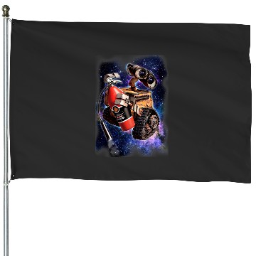 Discover Disney Pixar Wall-E Fire Extinguisher Space Portrait House Flags