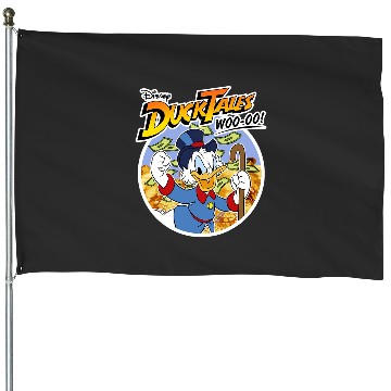 Discover Disney DuckTales Classic Uncle Scrooge Woo oo House Flags