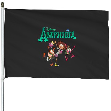 Discover Disney Channel Amphibia House Flags