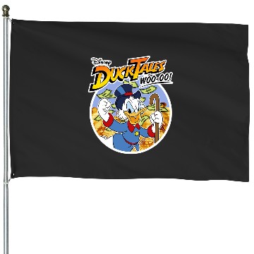 Discover Disney DuckTales Classic Uncle Scrooge Woo oo House Flags