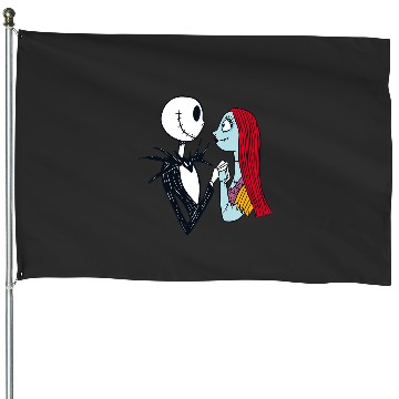 Discover Disney The Nightmare Before Christmas Jack and Sally House Flags