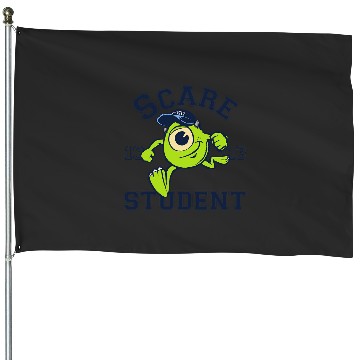 Discover Disney Pixar Monsters University Scare Student Mike Portrait House Flags