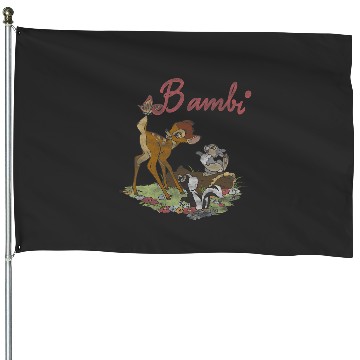 Discover Disneys bambi group shot logo House Flags