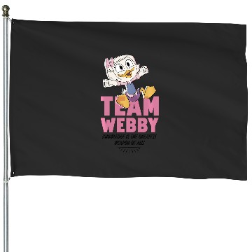 Discover Disney Ducktales Team Webby Knowledge Is The Greatest Weapon House Flags