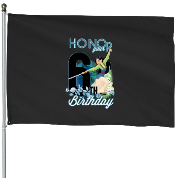 Discover Disney Mulan Portrait Honor Your 6th Birthday House Flags